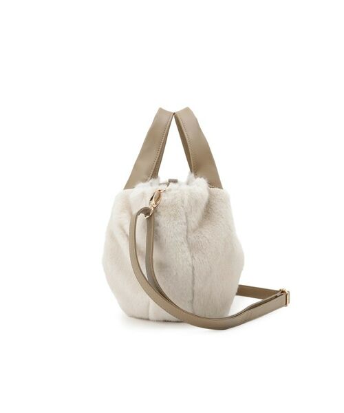 SHOO・LA・RUE / シューラルー トートバッグ | ファー2層2WAYトートバッグ | 詳細10