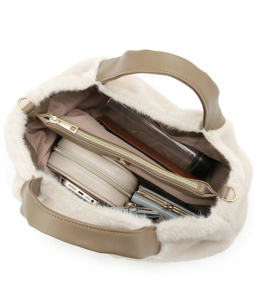 SHOO・LA・RUE / シューラルー トートバッグ | ファー2層2WAYトートバッグ | 詳細16