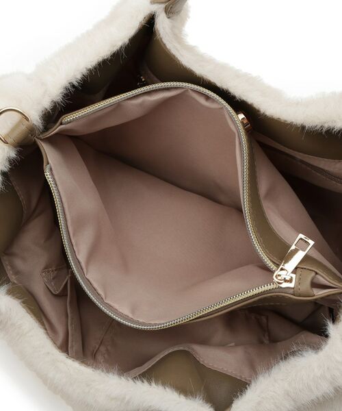 SHOO・LA・RUE / シューラルー トートバッグ | ファー2層2WAYトートバッグ | 詳細17