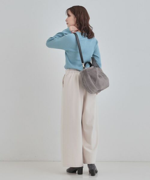 SHOO・LA・RUE / シューラルー トートバッグ | ファー2層2WAYトートバッグ | 詳細2