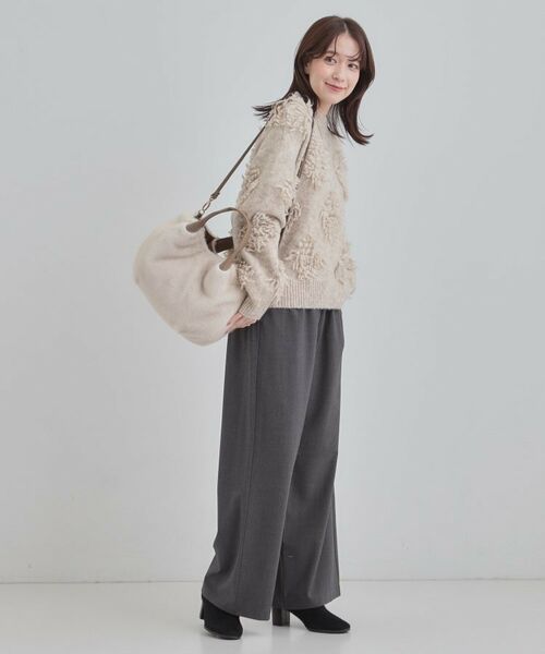 SHOO・LA・RUE / シューラルー トートバッグ | ファー2層2WAYトートバッグ | 詳細6