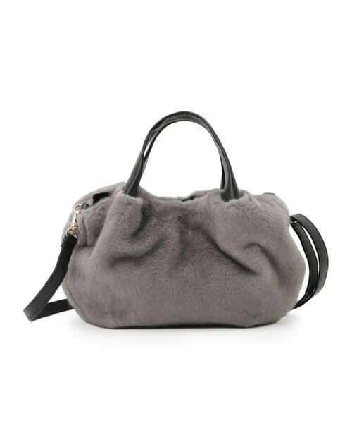 SHOO・LA・RUE / シューラルー トートバッグ | ファー2層2WAYトートバッグ | 詳細7