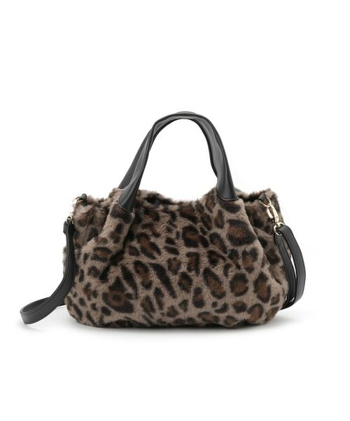 SHOO・LA・RUE / シューラルー トートバッグ | ファー2層2WAYトートバッグ | 詳細8