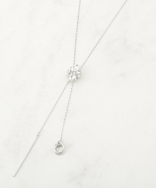 SHOO・LA・RUE / シューラルー ネックレス・ペンダント・チョーカー | キラキラループタイネックレス | 詳細1