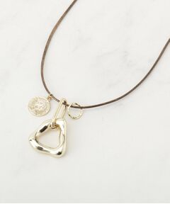 SHOO・LA・RUE / シューラルー ネックレス・ペンダント・チョーカー | ハートコインひもネックレス