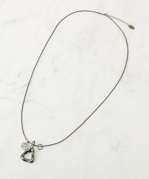 SHOO・LA・RUE / シューラルー ネックレス・ペンダント・チョーカー | ハートコインひもネックレス | 詳細2