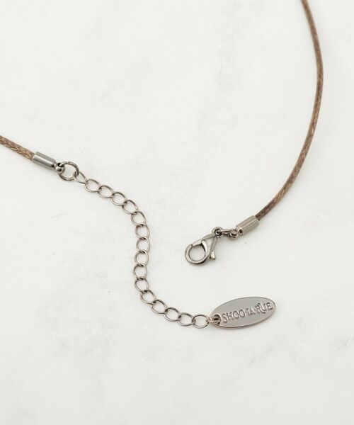 SHOO・LA・RUE / シューラルー ネックレス・ペンダント・チョーカー | ハートコインひもネックレス | 詳細3