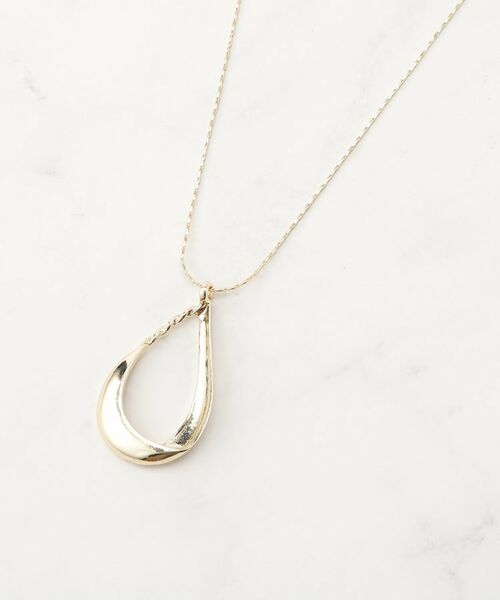 SHOO・LA・RUE / シューラルー ネックレス・ペンダント・チョーカー | フェイクスエードドロップネックレス | 詳細1