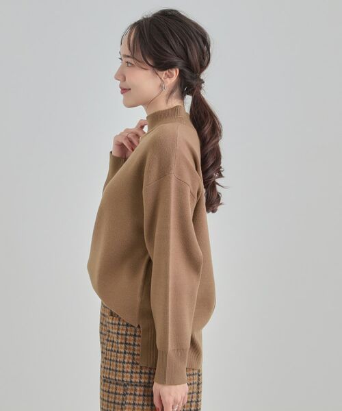 SHOO・LA・RUE / シューラルー ニット・セーター | 【洗える】もちもちハイネックセーター | 詳細22