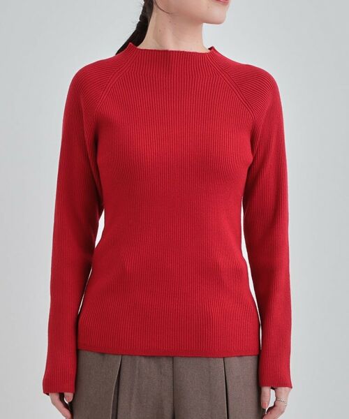 SHOO・LA・RUE / シューラルー ニット・セーター | 【洗濯機可】ちくちくしにくい やわらかリブハイネックニット | 詳細17
