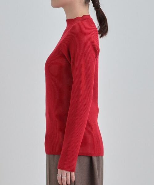 SHOO・LA・RUE / シューラルー ニット・セーター | 【洗濯機可】ちくちくしにくい やわらかリブハイネックニット | 詳細18