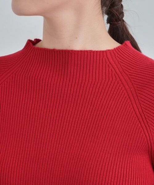 SHOO・LA・RUE / シューラルー ニット・セーター | 【洗濯機可】ちくちくしにくい やわらかリブハイネックニット | 詳細20