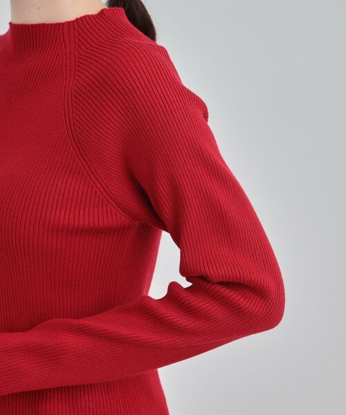 SHOO・LA・RUE / シューラルー ニット・セーター | 【絶妙なゆるピタ/洗濯機可】ちくちくしにくい リブハイネックやわらかニット | 詳細23