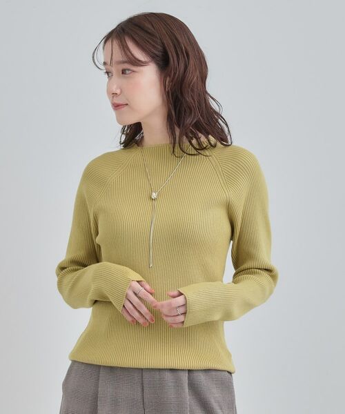 SHOO・LA・RUE / シューラルー ニット・セーター | 【洗濯機可】ちくちくしにくい やわらかリブハイネックニット | 詳細5