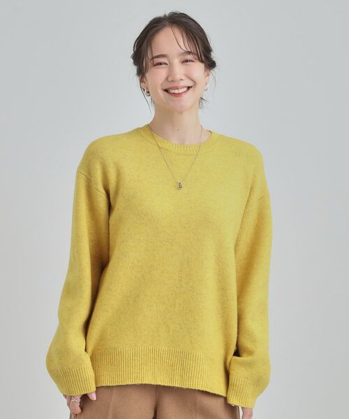 SHOO・LA・RUE / シューラルー ニット・セーター | 【洗濯機可/S-LL】色違いで欲しくなる ふんわりゆるニット | 詳細13