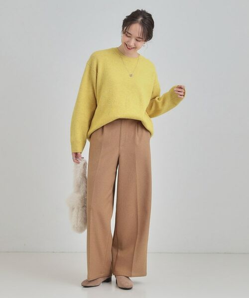 SHOO・LA・RUE / シューラルー ニット・セーター | 【洗濯機可/S-LL】色違いで欲しくなる ふんわりゆるニット | 詳細15