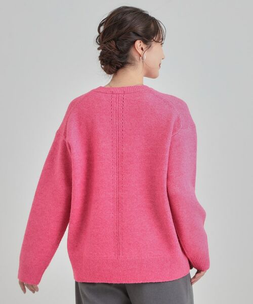 SHOO・LA・RUE / シューラルー ニット・セーター | 【洗濯機可/S-LL】色違いで欲しくなる ふんわりゆるニット | 詳細22