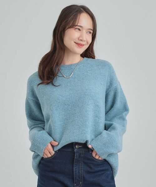 SHOO・LA・RUE / シューラルー ニット・セーター | 【洗濯機可/S-LL】色違いで欲しくなる ふんわりゆるニット | 詳細29
