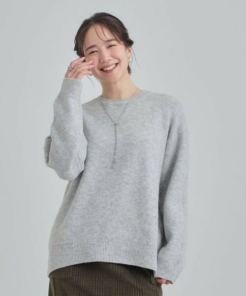 SHOO・LA・RUE / シューラルー ニット・セーター | 【洗濯機可/S-LL】色違いで欲しくなる ふんわりゆるニット | 詳細5