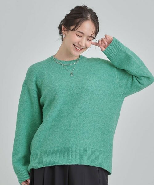 SHOO・LA・RUE / シューラルー ニット・セーター | 【洗濯機可/S-LL】色違いで欲しくなる ふんわりゆるニット | 詳細9