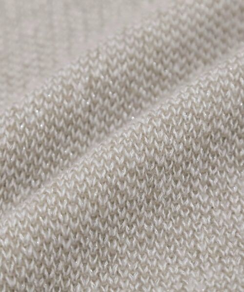 SHOO・LA・RUE / シューラルー ニット・セーター | 【S-LL】さりげないラメ感 配色ジャカード タートルネックニット | 詳細12