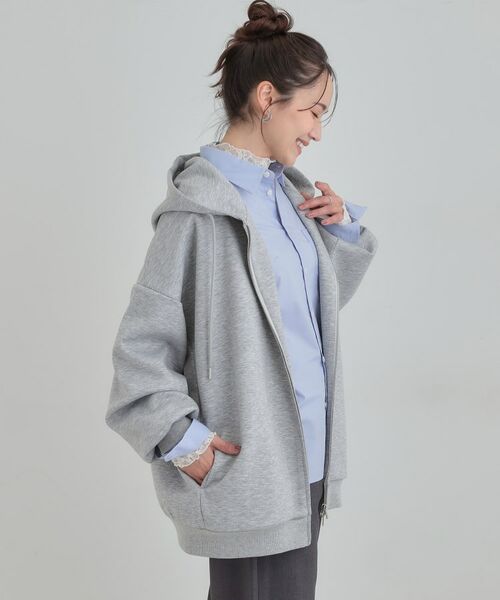 SHOO・LA・RUE / シューラルー パーカー | 【セットアップ可】なめらかタッチ オーバーサイズゆるパーカ【CIRCRIC】 | 詳細6