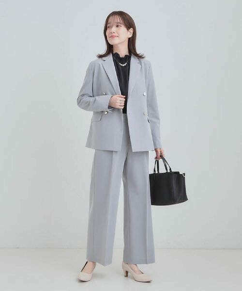 SHOO・LA・RUE / シューラルー パンツ | 【セットアップ可能】サラっと軽やか ワイドストレートパンツ | 詳細16