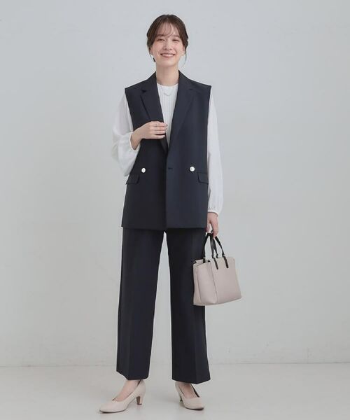 SHOO・LA・RUE / シューラルー パンツ | 【セットアップ可能】サラっと軽やか ワイドストレートパンツ | 詳細17