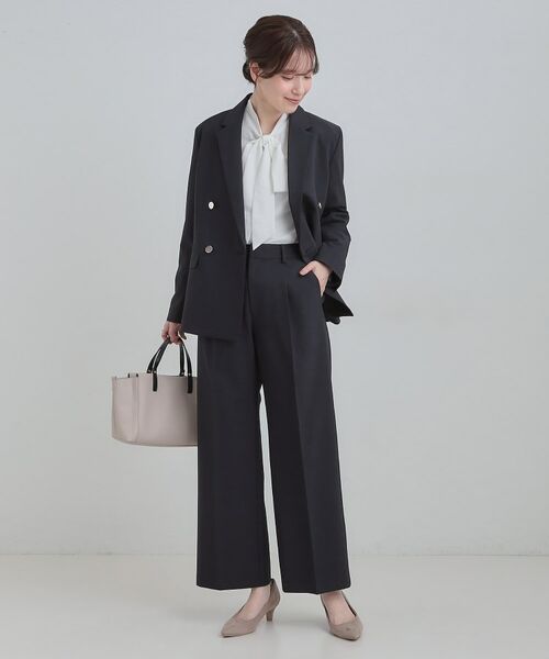 SHOO・LA・RUE / シューラルー パンツ | 【セットアップ可能】サラっと軽やか ワイドストレートパンツ | 詳細7