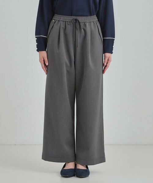 SHOO・LA・RUE / シューラルー パンツ | 【風を通しにくい】フラップイージーワイドパンツ | 詳細13