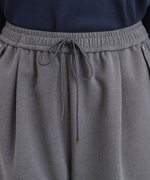 SHOO・LA・RUE / シューラルー パンツ | 【風を通しにくい】フラップイージーワイドパンツ | 詳細16