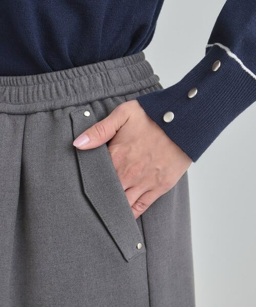 SHOO・LA・RUE / シューラルー パンツ | 【風を通しにくい】フラップイージーワイドパンツ | 詳細17