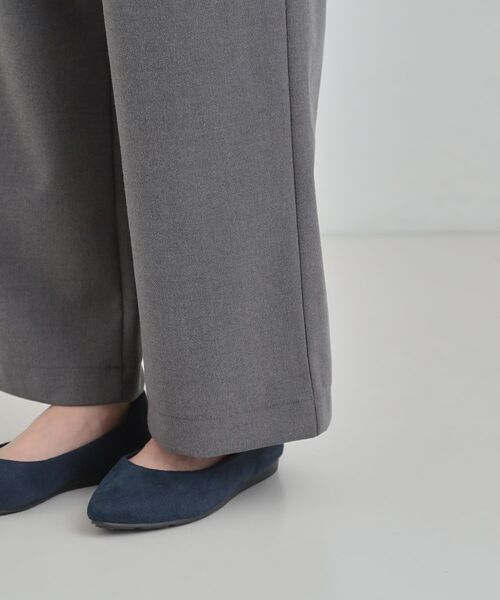 SHOO・LA・RUE / シューラルー パンツ | 【風を通しにくい】フラップイージーワイドパンツ | 詳細18