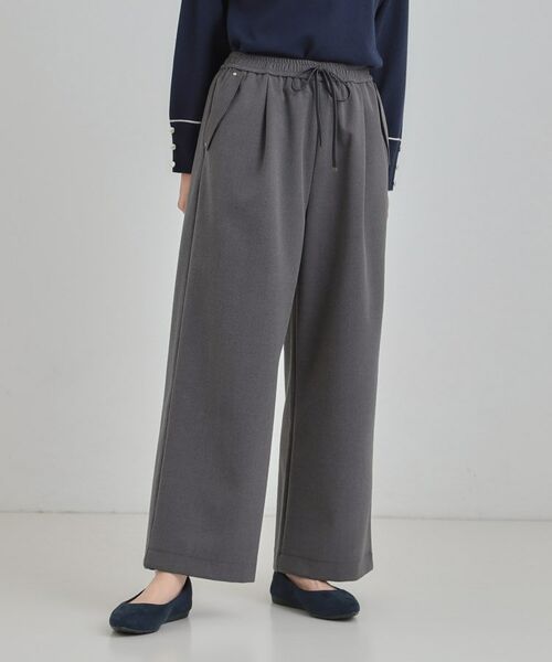 SHOO・LA・RUE / シューラルー パンツ | 【風を通しにくい】フラップイージーワイドパンツ | 詳細2
