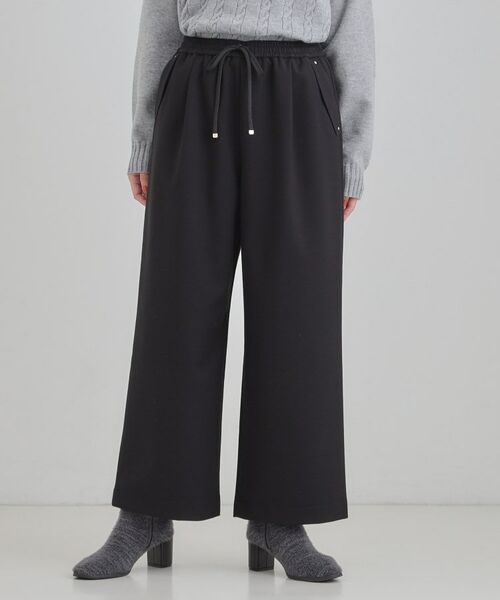 SHOO・LA・RUE / シューラルー パンツ | 【風を通しにくい】フラップイージーワイドパンツ | 詳細5