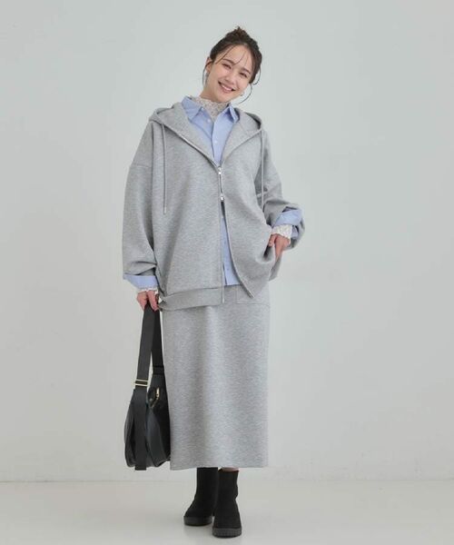 SHOO・LA・RUE / シューラルー ロング・マキシ丈スカート | 【セットアップ可/S-LL/なめらかタッチ】ベイカーナロースカート | 詳細18