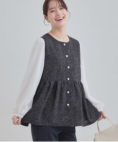 SHOO・LA・RUE / シューラルー シャツ・ブラウス | 時短できちんと見えが叶う フェイクレイヤードブラウス