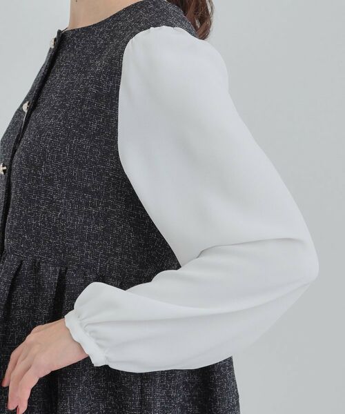 SHOO・LA・RUE / シューラルー シャツ・ブラウス | 時短できちんと見えが叶う フェイクレイヤードブラウス | 詳細17