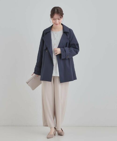 SHOO・LA・RUE / シューラルー シャツ・ブラウス | 時短できちんと見えが叶う フェイクレイヤードブラウス | 詳細19