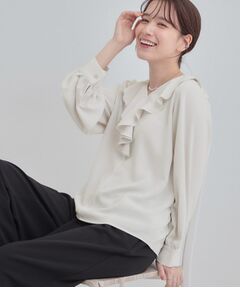 SHOO・LA・RUE / シューラルー シャツ・ブラウス | お顔周りを華やかに。フリルブラウス