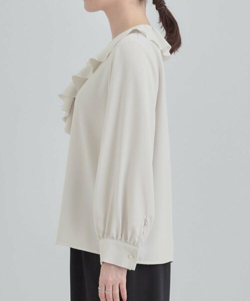 SHOO・LA・RUE / シューラルー シャツ・ブラウス | お顔周りを華やかに。フリルブラウス | 詳細10