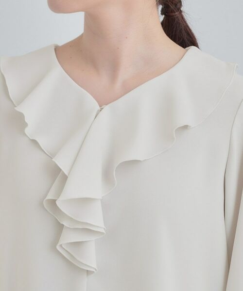 SHOO・LA・RUE / シューラルー シャツ・ブラウス | お顔周りを華やかに。フリルブラウス | 詳細12
