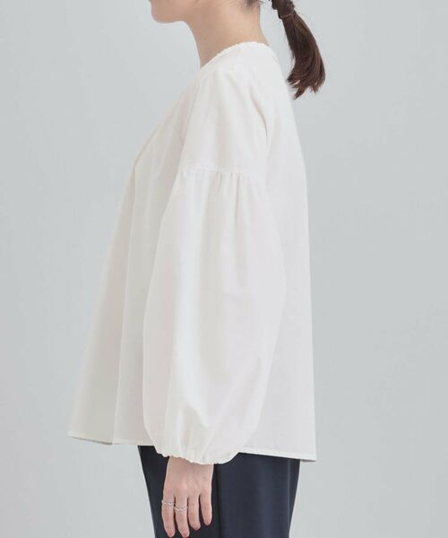 SHOO・LA・RUE / シューラルー シャツ・ブラウス | ジレスタイルにおすすめ ぽわん袖ブラウス | 詳細10