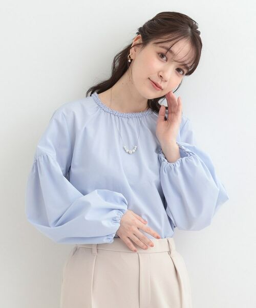 SHOO・LA・RUE / シューラルー シャツ・ブラウス | ジレスタイルにおすすめ ぽわん袖ブラウス | 詳細5