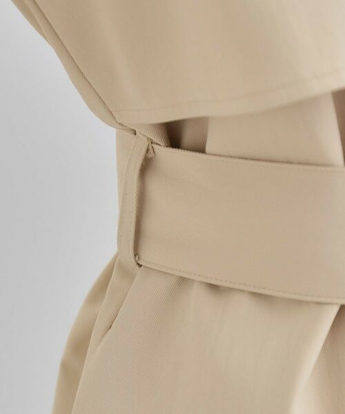 SHOO・LA・RUE / シューラルー トレンチコート | 【S-LL/撥水】通勤やお出かけにも活躍 ミドルトレンチコート | 詳細20