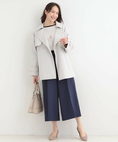 SHOO・LA・RUE / シューラルー トレンチコート | 【S-LL/撥水】通勤やお出かけにも活躍 ミドルトレンチコート | 詳細25