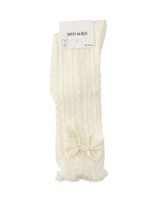 SHOO・LA・RUE / シューラルー ソックス | サテンリボンハイソックス