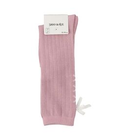 SHOO・LA・RUE / シューラルー ソックス | リボンレースアップ風ハイソックス