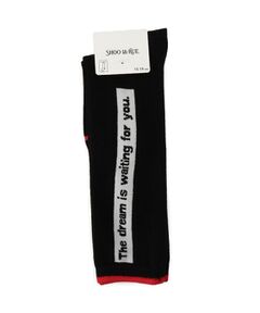 SHOO・LA・RUE / シューラルー ソックス | ボックスロゴハイソックス