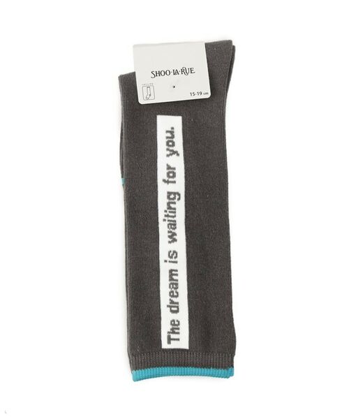 SHOO・LA・RUE / シューラルー ソックス | ボックスロゴハイソックス | 詳細1